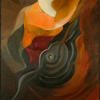 Картина под названием "Canyon 29" - Armida "Pupa" Nardi, Подлинное произведение искусства, Масло