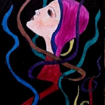 "beaute au naturel !!" başlıklı Resim Armine Baghdasaryan (Parmide) tarafından, Orijinal sanat, Tükenmez kalem
