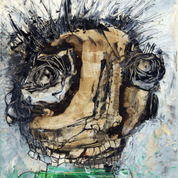 Pintura titulada "Taciturno" por Arnaldo Delgado, Obra de arte original, Oleo