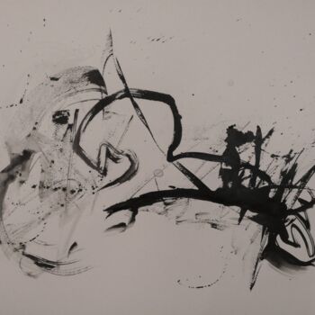 Tekening getiteld "china 24" door Arnaud Broutin, Origineel Kunstwerk, Inkt