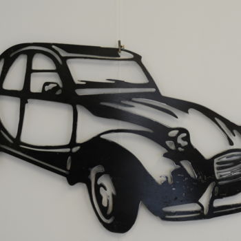 Design intitulée "Légendaire 2CV citr…" par Arnaud Longa, Œuvre d'art originale, Accessoires