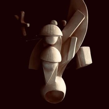 Sculptuur getiteld "The Alchemist - Var…" door Arnaud Quercy, Origineel Kunstwerk, Keramiek