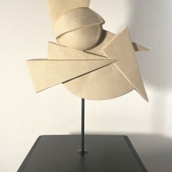 Sculpture intitulée "BIRD (Charlie Parke…" par Arnaud Quercy, Œuvre d'art originale, Céramique