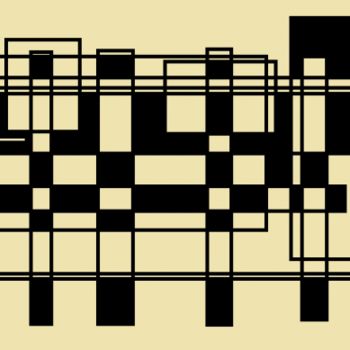 Arts numériques intitulée "Architecte 3" par Arnaud Thévenin, Œuvre d'art originale, Peinture numérique