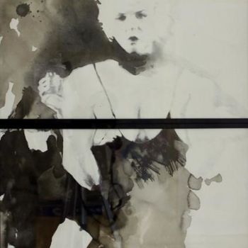 Painting titled "Marylin dyptik" by Arno De Sainte Marie, Original Artwork