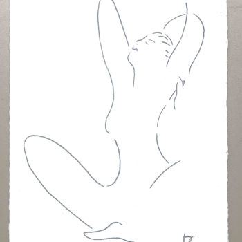 Dibujo titulada "Nude Six" por Arnaud Faugas, Obra de arte original, Lápiz