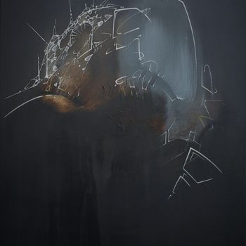 Peinture intitulée "concevoir l'invisib…" par Arnaud Provost, Œuvre d'art originale