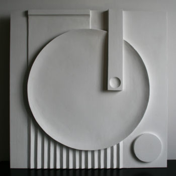 Sculpture intitulée "Untitled 1" par Iuliia Arnautova, Œuvre d'art originale, Plâtre