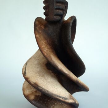Rzeźba zatytułowany „PROMETHEUS ARCHETYP…” autorstwa Arne Petersen, Oryginalna praca, Ceramika