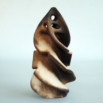 Sculpture intitulée "BIONIC ROCKET K86SN…" par Arne Petersen, Œuvre d'art originale, Terre cuite