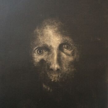 Drawing titled "sans titre 2" by Arno Andrey, Original Artwork, Charcoal