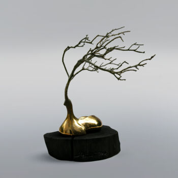 雕塑 标题为“Cerf V” 由Arno Sebban, 原创艺术品, 青铜
