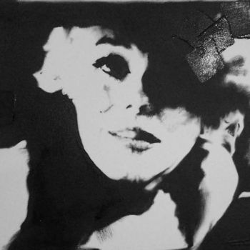 Dessin intitulée "marylin III" par Arno.2, Œuvre d'art originale