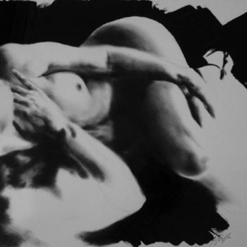 Malerei mit dem Titel "une épaule" von Arno.2, Original-Kunstwerk