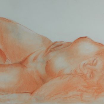Drawing titled "FP19C19 reverie-2" by C'Robart, Original Artwork