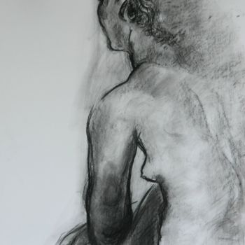 Drawing titled "FP1C1" by C'Robart, Original Artwork, Charcoal