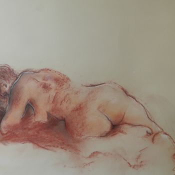 Disegno intitolato "fp35" da C'Robart, Opera d'arte originale, Gesso