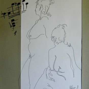 Drawing titled "mm8" by C'Robart, Original Artwork