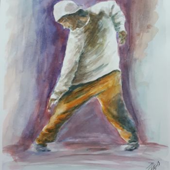 Pintura titulada "Rap1" por Ingrid Chapellin, Obra de arte original, Acuarela