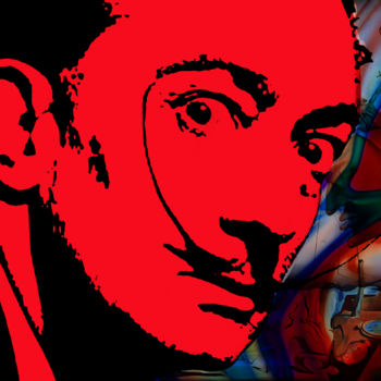 Digitale Kunst getiteld "Dali" door Ronaldo Braga, Origineel Kunstwerk