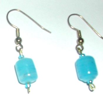 Design titled "blue earrings" by Allisa Rundle, Original Artwork