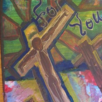 Painting titled "For you" by Kirsty Foster, Original Artwork