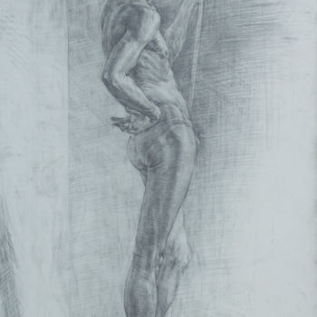 Dessin intitulée "figure" par Arseny Nefedov, Œuvre d'art originale, Graphite