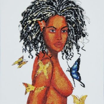 Artesanato intitulada "075-amazon-woman-sa…" por Helder Zunguene, Obras de arte originais, Jóias