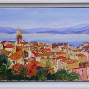 Pintura intitulada "Dan - St Tropez" por Dan, Obras de arte originais