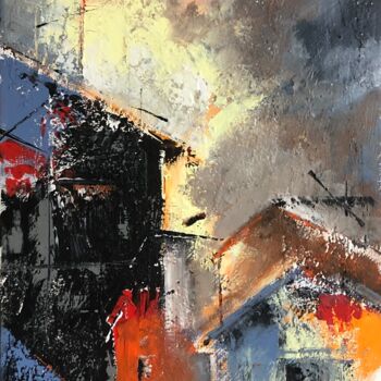 Peinture intitulée "Urban style II" par Dan, Œuvre d'art originale, Acrylique