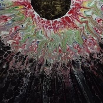 Pittura intitolato "O Decote Solar" da Art Estanislau, Opera d'arte originale, Acrilico