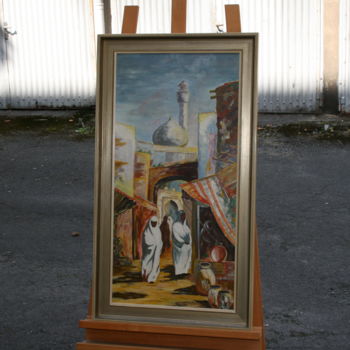 Painting titled "Marokko" by Art La Chapelle, Original Artwork
