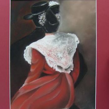 Peinture intitulée "L'Arlésienne" par Art-Monia, Œuvre d'art originale, Huile