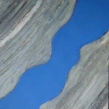 Dessin intitulée ""Blaue Grotte" Holz…" par Urs, Œuvre d'art originale