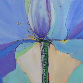 Malerei mit dem Titel "In voller Blüte" von Urs, Original-Kunstwerk