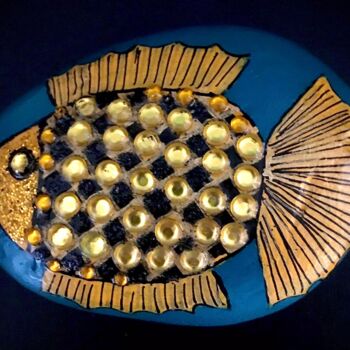 "FISH 4" başlıklı Tablo Artamelis tarafından, Orijinal sanat, Akrilik