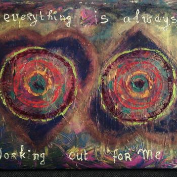 Painting titled "Everything is alway…" by Malka, Original Artwork, Acrylic