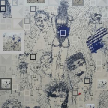 Цифровое искусство под названием "isa-02-07-05-04-13.…" - Isabelle Cussat (Artassuc), Подлинное произведение искусства, Колл…