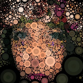 Digitale Kunst mit dem Titel "mosaic-mosaic.png" von Isabelle Cussat (Artassuc), Original-Kunstwerk