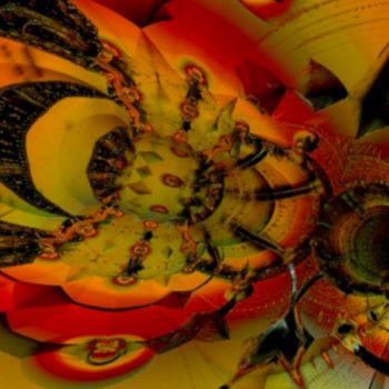 Digitale Kunst getiteld "Spider" door Artauxmurs, Origineel Kunstwerk, Digitaal Schilderwerk