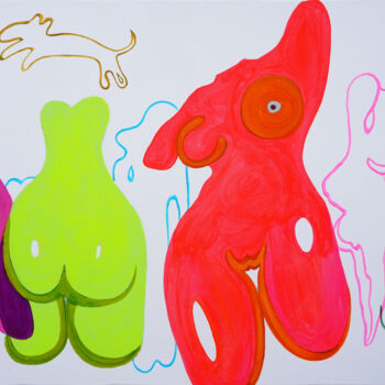 Abstract female figures (2) Painting