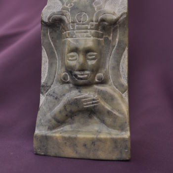 Sculptuur getiteld "Inca" door Sebastien Devore (Art-bracadabrac), Origineel Kunstwerk, Steen