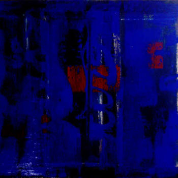 Картина под названием "VISIONS" - Cab Apert Claude, Подлинное произведение искусства, Масло