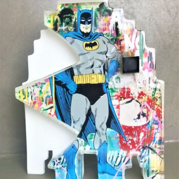 "Batman - Score 040" başlıklı Heykel Artcadebites tarafından, Orijinal sanat, Rezine
