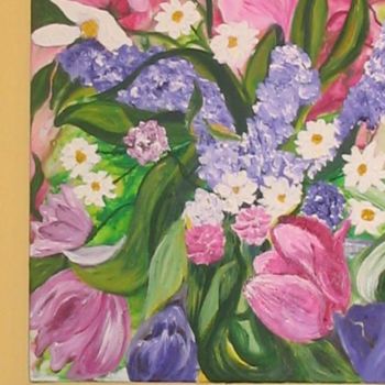 Malerei mit dem Titel "Promise of Spring" von Adele Steinberg, Original-Kunstwerk