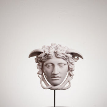 Escultura titulada "Medusas’ Protective…" por Dervis Yusuf Akdemir, Obra de arte original, Resina