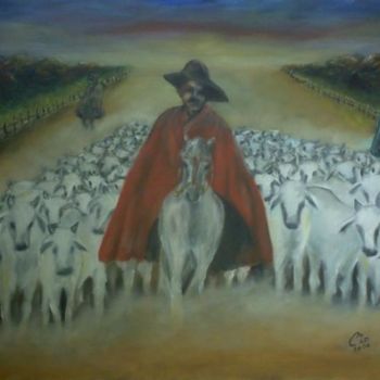 Painting titled "the Three Wise Men" by Visual Art Web, Original Artwork