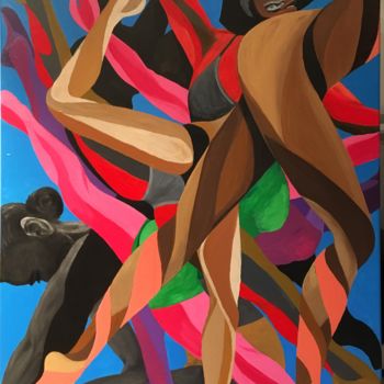 "Art movements" başlıklı Tablo Cloe Jalipa tarafından, Orijinal sanat, Akrilik