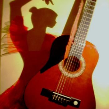 Скульптура под названием "Flamenco" - Paul Pacotto, Подлинное произведение искусства, Металлы