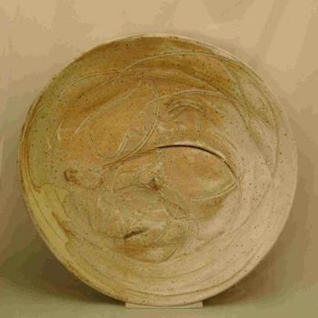 Ζωγραφική με τίτλο "carved disc." από Artcontest St, Αυθεντικά έργα τέχνης